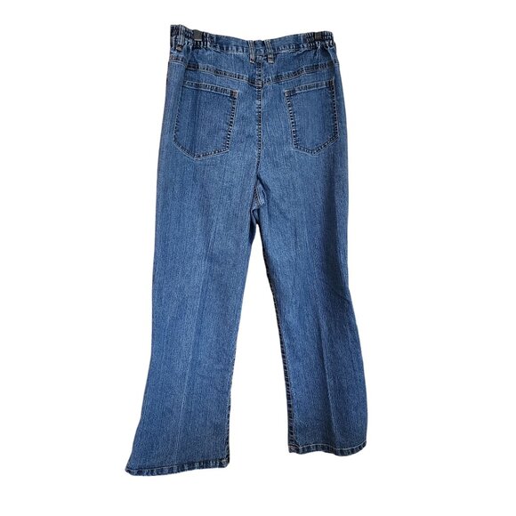 Alfred Dunner Bootcut denim Jeans Womens size 10 - Picture 2 of 3